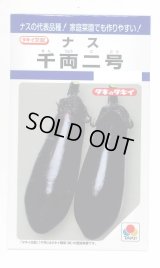 送料無料　[なす]　千両二号　50粒　タキイ種苗(株)　DF