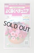 送料無料　花の種　よく咲くペチュニア　バカラIQミックス　約50粒　実咲350（027726）