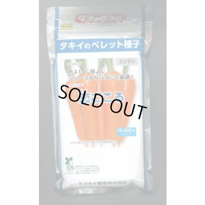 画像1: 送料無料　[人参]　恋ごころ　ペレット1万粒　タキイ種苗(株)