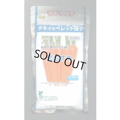 画像1: 送料無料 [人参] 恋むすめ コート1万粒 タキイ種苗(株)