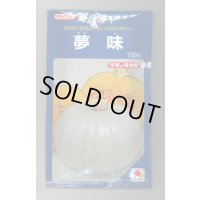 送料無料　[かぼちゃ]　夢味　100粒　タキイ種苗
