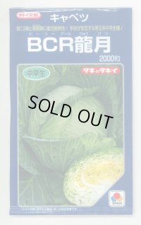 送料無料　[キャベツ]　ＢＣＲ龍月　2000粒　タキイ種苗(株)
