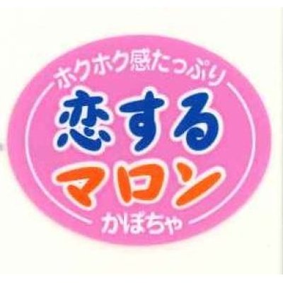 画像1: 青果シール　かぼちゃ　恋するマロン　100枚　カネコ種苗