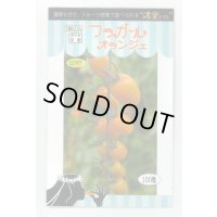 送料無料　トマト種　フラガール　オランジェ　100粒