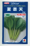 送料無料　[小松菜]　夏蒼天　20ml　タキイ種苗(株)