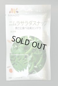 送料無料　[えんどう]　ニムラサラダスナップ　20ml(およそ48粒)　ヴィルモランみかど