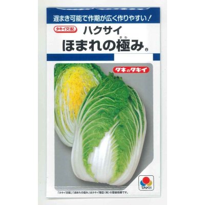 画像1: 送料無料　[白菜]　ほまれの極み　0.8ml　タキイ種苗(株)　DF