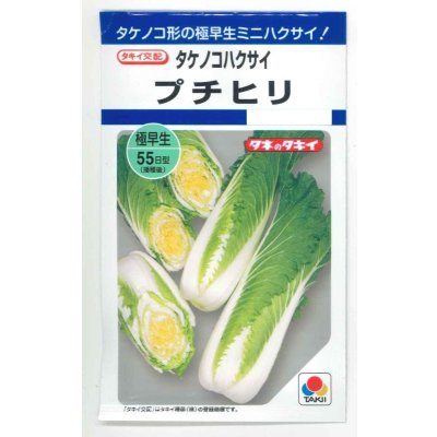 画像1: 送料無料　[白菜]　プチヒリ　1.8ml(およそ520粒)　タキイ種苗(株)　DF