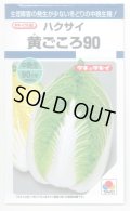 送料無料　[白菜]　黄ごころ90　1ml　タキイ種苗(株)　DF