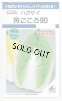 送料無料　[白菜]　黄ごころ90　1ml　タキイ種苗(株)　DF