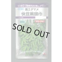 送料無料　[枝豆]　快豆黒頭巾　90ml(およそ150粒)　タキイ種苗(株)　PF