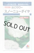 送料無料　[カリフラワー]　スノーニューダイヤ　1.2ml　タキイ種苗(株)　DF
