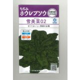 送料無料　[ほうれんそう]　雪美菜02　30ml　(およそ900粒)　雪印種苗(株)