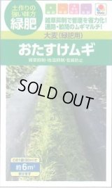 送料無料　[緑肥]　大麦(緑肥用)おたすけムギ　小袋(約6平方メートル分)　タキイ種苗(株)