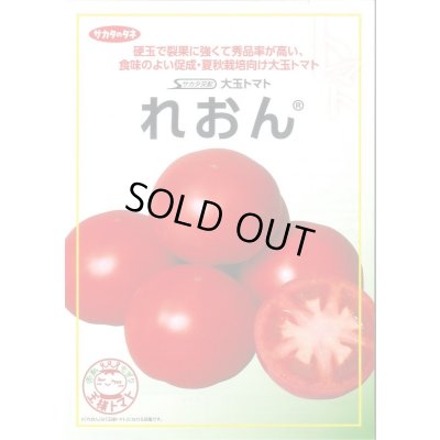 画像1: 送料無料 [トマト/大玉トマト] れおん 1000粒 (株)サカタのタネ