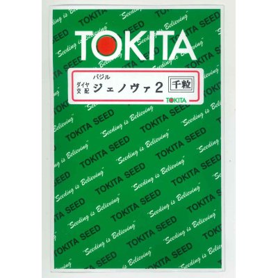 画像1: [イタリア野菜]　ジェノバ２　1000粒　　 トキタ種苗（株）