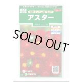 送料無料　花の種　アスター　松本クリアスカーレット　約190粒　(株)サカタのタネ　実咲250（026206）