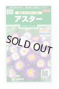 送料無料　花の種　アスター　松本トップパープル　約190粒　(株)サカタのタネ　実咲250（026212）