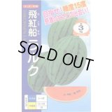 送料無料　[スイカ]　小玉スイカ(ラグビー型)　飛行船ラルク　7粒　ナント種苗(株)