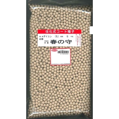 画像1: 送料無料　[大根]　春の守　ペレット5000粒　(株)サカタのタネ