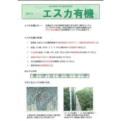画像2: 肥料　エスカ有機　15kg