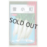 送料無料　[大根]　はつかだいこん　雪小町　20ml　(株)サカタのタネ