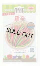 送料無料　[トウガラシ]　羅辛　12粒　（株）サカタのタネ　実咲450（107808）