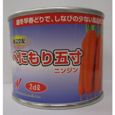 画像1: 野菜種　人参　べにもり五寸　2dl　渡辺農事（株）