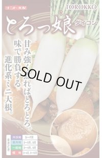 [大根] とろっ娘 小袋 ナント種苗(株)