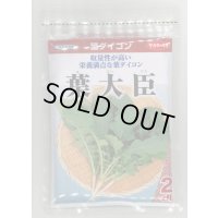 送料無料 [大根] 葉ダイコン 葉大臣 2dl (株)サカタのタネ