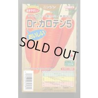 送料無料 [人参] Dr.カロテン5 ペレット種子 2000粒 タキイ種苗(株)