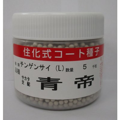 画像1: チンゲンサイ 青帝チンゲンサイ ペレット5000粒 (株)サカタのタネ