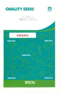 送料無料　[とうがらし]　万願寺とうがらし　 0.7ml (およそ60粒) 　丸種(株)