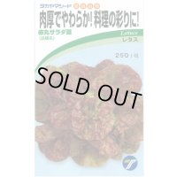 送料無料　[葉物]　赤丸サラダ菜　小袋　1.5ml　(株)タカヤマシード