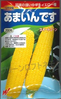 [とうもろこし]　あまいんです　200粒　渡辺農事（株）