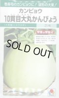 送料無料　[カンピョウ]　10貫目大丸かんぴょう　22粒　タキイ種苗　GF