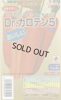 送料無料 [人参] Dr.カロテン5 ペレット種子 700粒 タキイ種苗(株)