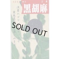 送料無料　[胡麻]　黒胡麻　5ml(およそ1500粒)