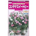 送料無料　花の種　コンテナスイートピー　キューピッドミックス　約15粒　(株)サカタのタネ　実咲350（026115）
