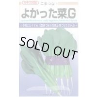 送料無料　[小松菜]　よかった菜Ｇ　20ml　カネコ種苗（株）