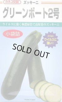 送料無料　[ズッキーニ]　グリーンボート2号　10粒　カネコ種苗（株）