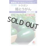送料無料　[瓜類]　姫とうがん　9粒　タキイ種苗(株)　DF