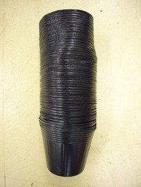 接木・生産資材　ポリ鉢サカタのＹポット黒　10.5cm 　200個入り
