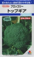 送料無料　[ブロッコリー]　トップギア　1.1ml　貴種(コートしてません)　タキイ種苗(株)　DF