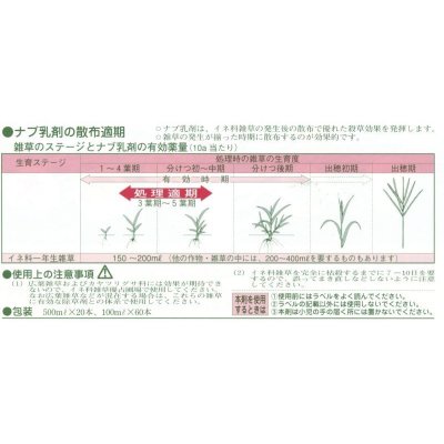 画像3: 農薬　除草剤　ナブ乳剤　500ml