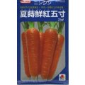 送料無料　[人参]　夏蒔鮮紅五寸　20ml　タキイ種苗
