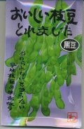 送料無料　[枝豆]　おいしい枝豆とれました　(黒豆)1dl　渡辺農事