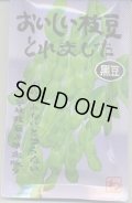 送料無料　[枝豆]　おいしい枝豆とれました　(黒豆)1dl　渡辺農事（株）