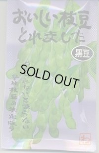 送料無料　[枝豆]　おいしい枝豆とれました　(黒豆)1dl　渡辺農事（株）