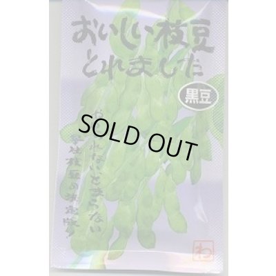 画像1: 送料無料　[枝豆]　おいしい枝豆とれました　(黒豆)1dl　渡辺農事（株）